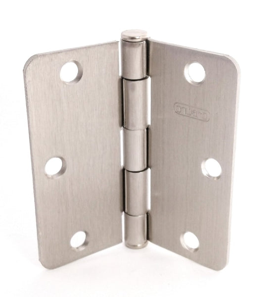 Richelieu 3-1/2" X 3-1/2" Plain Bearing 1/4" Radius Corner Mortise Door Hinges