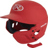 Rawlings Mach Batter’s Helmet Faceguard Extension Right Hand Scarlet, Red